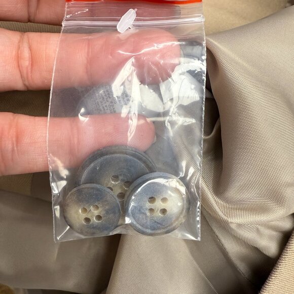 NWT Women's TOPSHOP Belted Waist Trench Blazer Tan | Size 10 - Picture 7 of 10